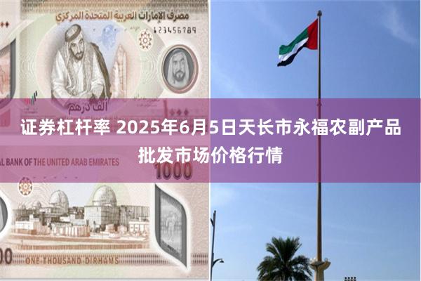 证券杠杆率 2025年6月5日天长市永福农副产品批发市场价格行情