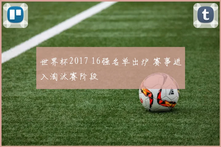 世界杯2017 16强名单出炉 赛事进入淘汰赛阶段