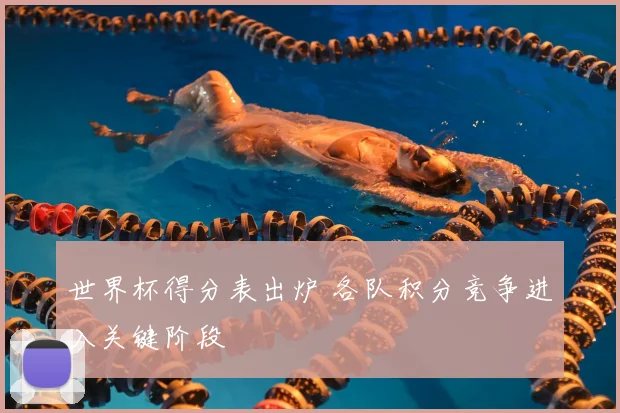 世界杯得分表出炉 各队积分竞争进入关键阶段